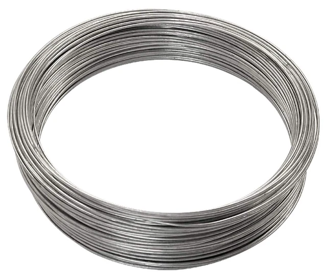50143 Solid Utility Wire, 1 Pack, Silver
