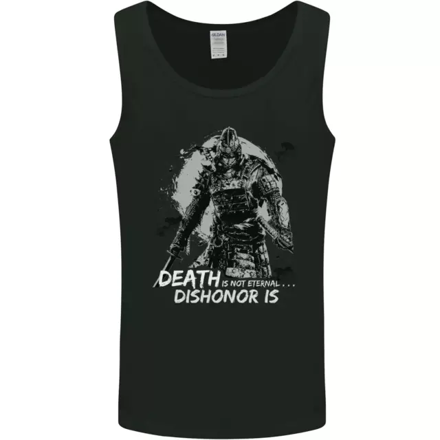Death Not Eternal Martial Arts MMA Samurai Mens Vest Tank Top