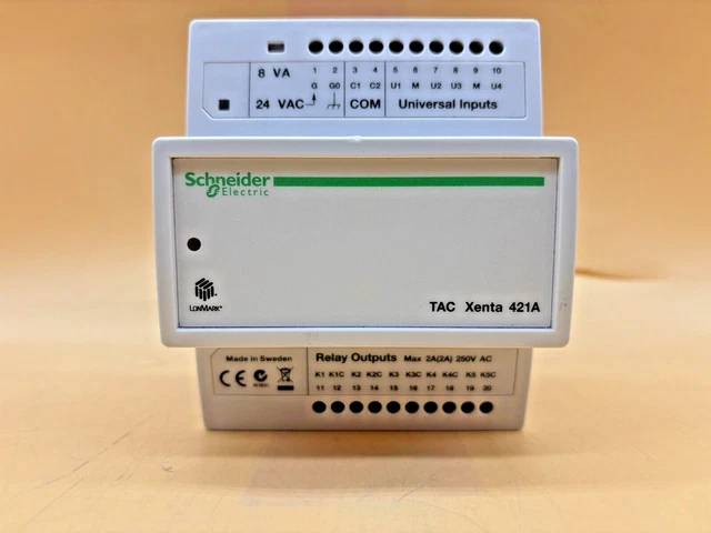 Module Schneider Electric TAC Xenta 491 - Automate / Contrôleur D'occasion