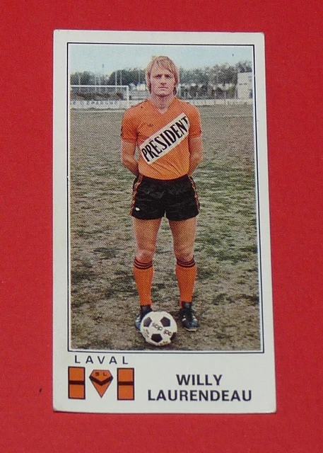 Autocollant Panini Ange Di Caro – Stade Lavallois, Saison 1977-1978, Original