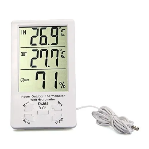 Otio Thermomètre + Sonde Filaire INTÉRIEUR & EXTÉRIEUR Thermometer Wired +  Probe