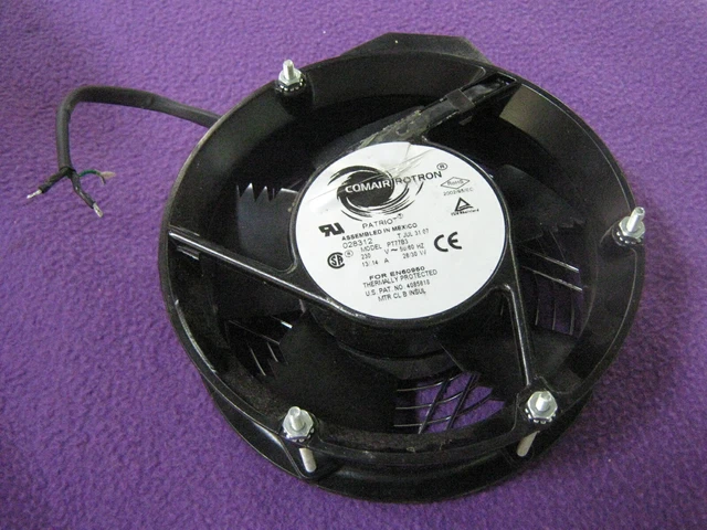 thumbnail image 2 of Comair Rotron Patriot 48V DC Fan – 17cm, 0.46A, 105.9 CFM, Polarity Protected (031689) 2 of 6