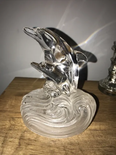 RCR Royal Crystal Rock Dolphin Wild Marine Animal Wildlife Figurine Ornament