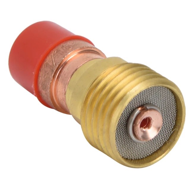 Kit di saldatura TIG 1,6 mm torcia di saldatura tazza vetro colletto ugello vetro per WP17/18/26