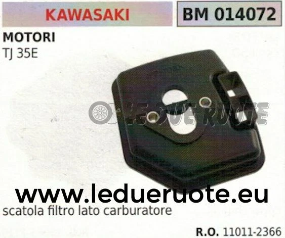 Filtro Aria Decespugliatore Kawasaki TJ35 Depuratore Motore Pannello 11013 0716 - Foto 10