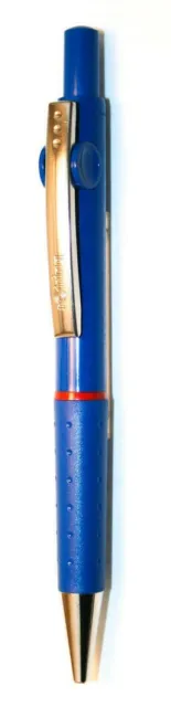 Rotring Rollerball Clipper Blue & Silver Capless Click Rollerball Pen New In Box