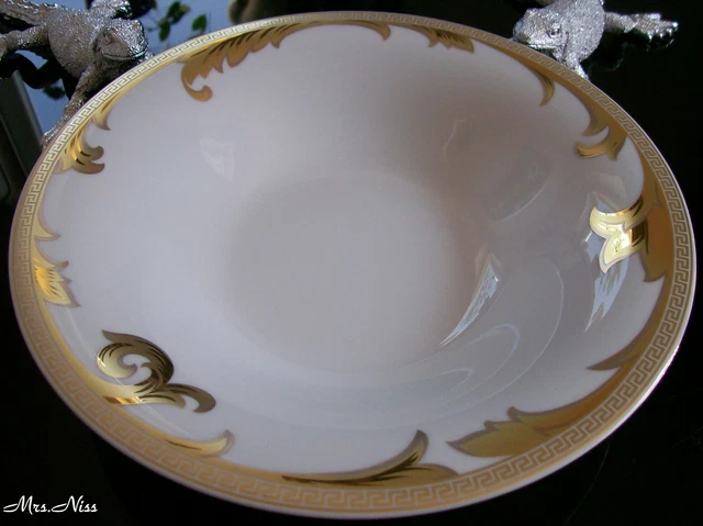 Rosenthal Versace Ikarus 1 Arabesque Gold Suppenteller 24 cm *1 A NEUWARE & OVP*