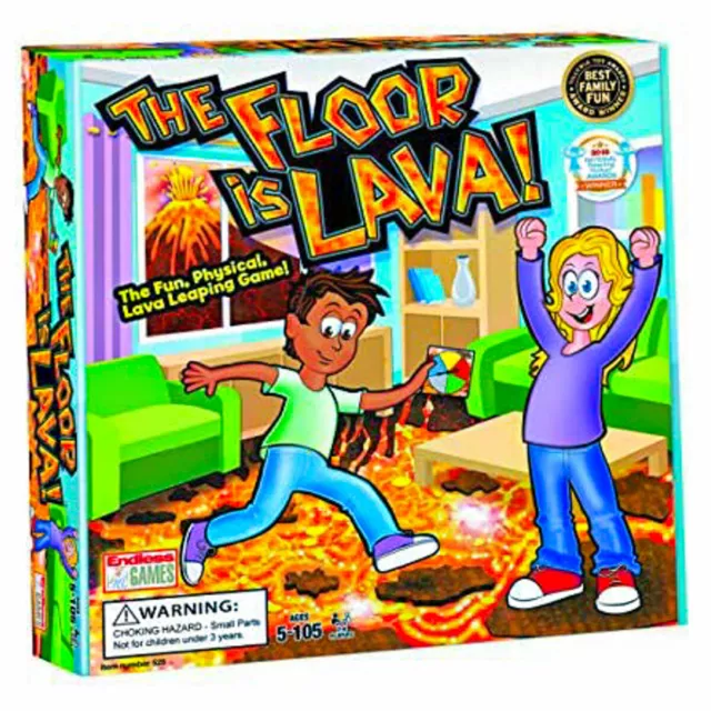 Die Boden Ist Lava ! Interaktiv Spaß, Körperliche Lava Leaping Familienspiel