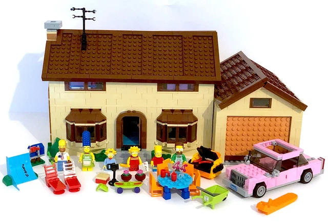 LEGO The Simpsons 71006 - La Maison des Simpson, 100% complet, en très bon état