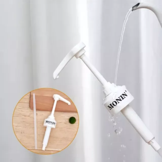 5 cc pompa sciroppo pompa sapone plastica dispenser liquido caffè