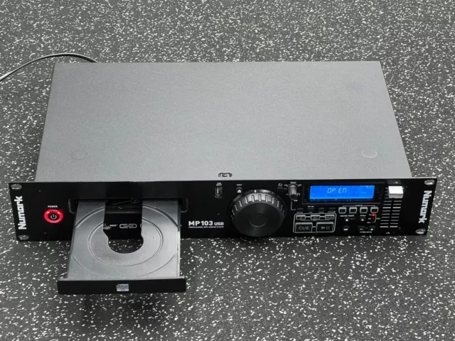 Numark MP103 CD USB MP3 DJ Player Rack Mountable Rackmount