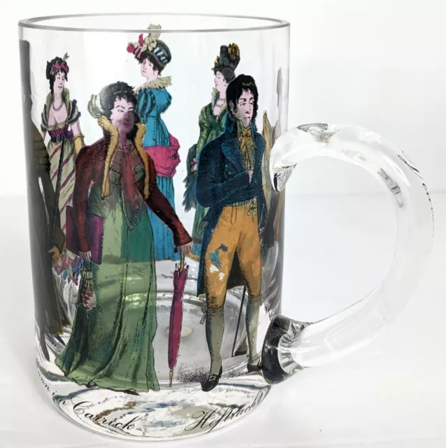 Western Germany Drinking Glass Prince Queen Deutschland Rare