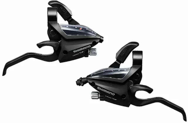 Shimano Shifter ST-EF500 3x8 Speed Shift/Brake Lever Combo Set 3-Finger