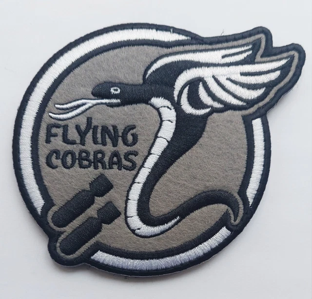 USAF US Air Force Dyess IX 9th Bomb Squadron Flying Cobras Heritage 4" Patch
