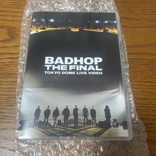 BADHOP FINAL TOKYO DOME LIVE VIDEO Japan HB $176.47