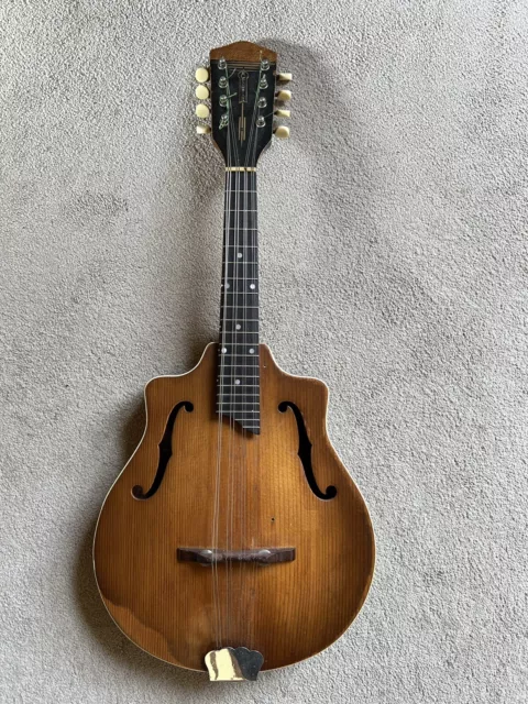 Mandolino anni '40 o '50 Cremona Albert Shutt Design Armonia Etichettato Colombiano