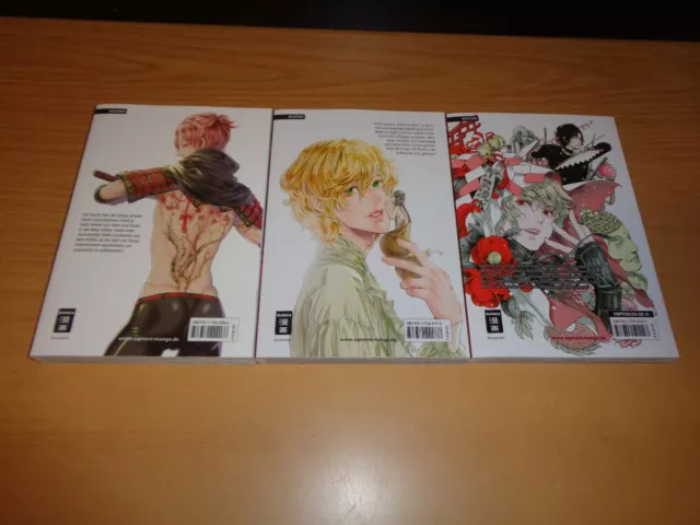 Adekan Nr.15 16 17 Manga (Ema Egmont) deutsch in 1.Auflage Tsukiji Nao Ai Aoki 2