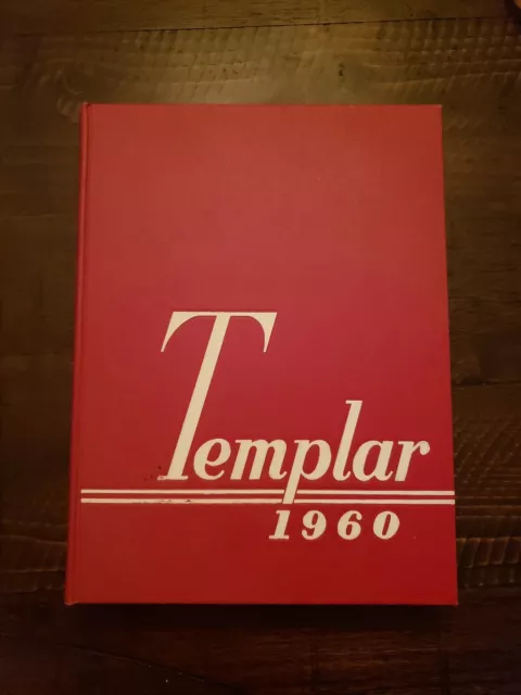 1960 Temple University Yearbook Templar