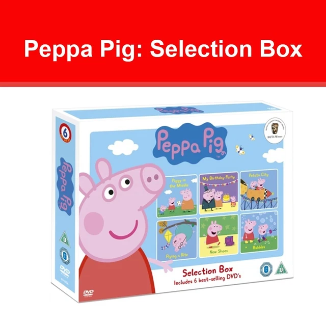 PEPPA PIG SELECTION Box Includes 6 Best Selling DVD Box Set Collection 