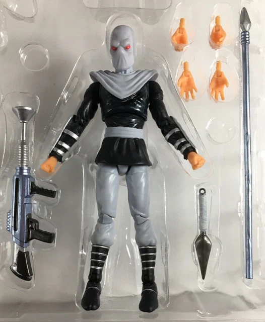 Foot Clan Ninja (Gray) Bst Axn Tmnt Nes Turtles In Time New/Loose Complete