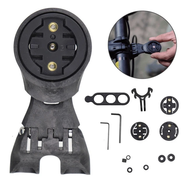 Support Alliage Aluminium Vélo Support Vélo Garmin 540/840 - Fixation En Alliage D'aluminium Imprimée En 3D Support GPS Vélo