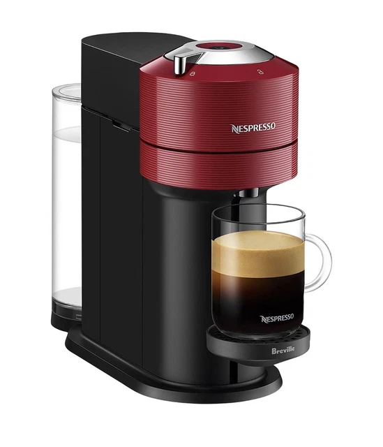 NESPRESSO VERTUO NEXT Coffee / Espresso Machine by Breville Cherry Red