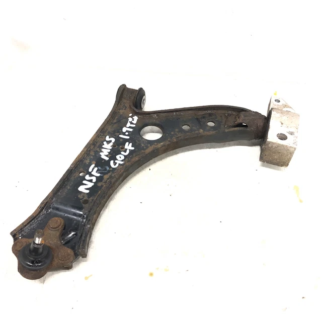 Vw Golf Mk5 Braccio Wishbone Nsf Lh Passeggero Anteriore Sinistro 1.9 Tdi Motore Bkc 03-08
