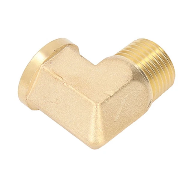 SharkBite Coude  90 Degrés  à Insertion En Laiton, 1/4 Po X 3 8 Po Male Mnpt