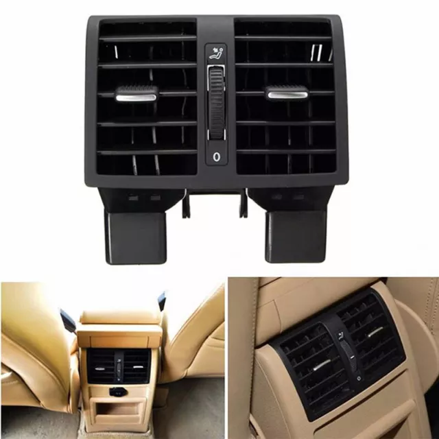 For VW Touran Caddy 03-15 Centre Console Armrest Rear Air Condition Vent Outlet