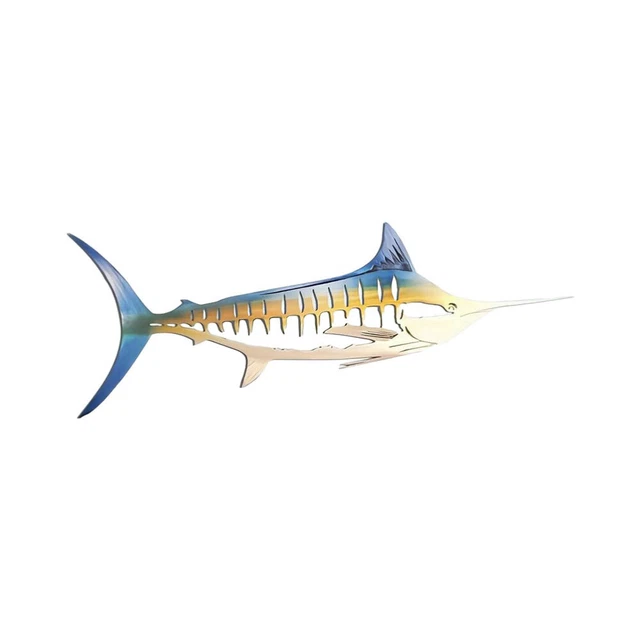Sea Metal Fish Wall Decor Fish Wall Sculpture Sea Metal Fish Wall Decor Coastal