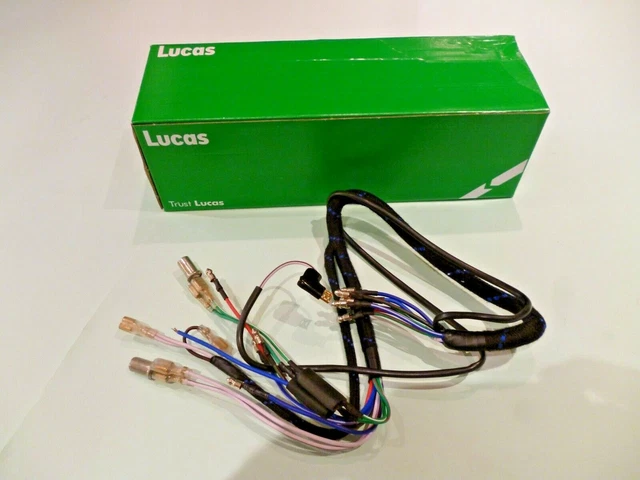 Genuine Lucas 7 Inch Headlamp - Fits Triumph, BSA, Norton Classic Bikes 1960-1966