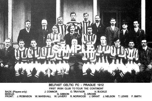 Belfast Celtic FC 1912 Tour Team  Photo