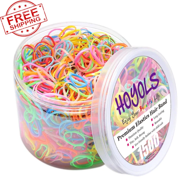 Elastic Hair Ties Hair Rubber Bands Ponytail Holders for Women Girls Thin Small