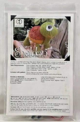 NUEVO 2009 CHD Sheldon Turtle FT-151 Kit de Tejer Armadura con Cable Posable De Colección 6731