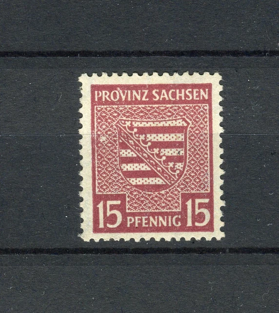 SBZ Provinz Sachsen 80 X postfrisch 15 Pf. geprüft (9017)