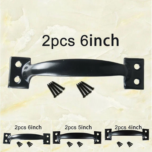 2 X Barn Door Handle Gate Handle Pull For Sliding Barn Doors Gates Garages Sheds