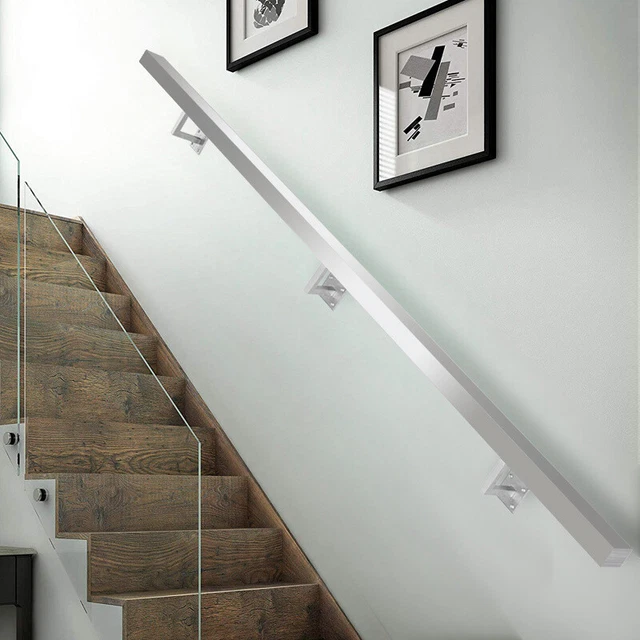 STAINLESS STEEL STAIR Handrail Brushed Polished Bannister Grab Rail
