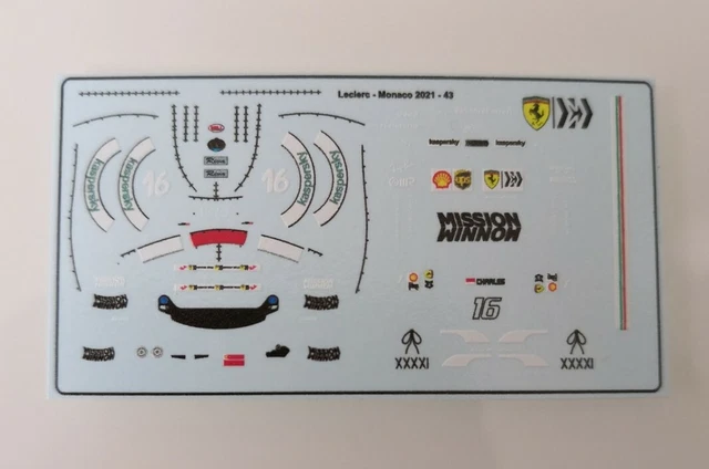 F1 Ferrari Sf21 #16 (2021) - Charles Leclerc 1/43 | Cuotas sin interés F1 Ferrari Sf21 #16 (2021) - Charles Leclerc 1/43 | Cuotas sin interés