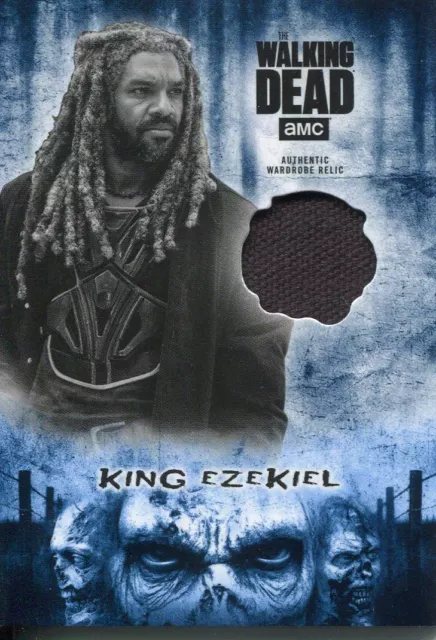 Walking Dead Hunters & Hunted Blue [50] Relic Card R-KE King Ezekiel