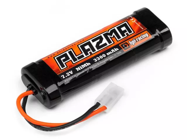 HPI Plasma/Plazma 3300 MAH 7.2v Maverick NIMH Race Battery Pack with Tamiya Plug
