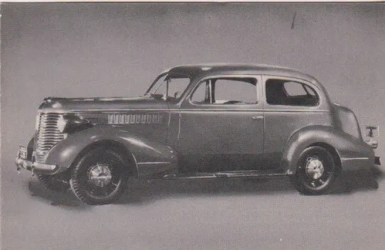 1938 Pontiac 6 Two Door Sedan