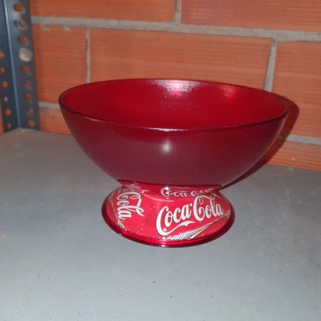 Ciotola Coca-cola porta patatine anni 90-VINTAGE Ciotola Coca-cola porta patatine anni 90-VINTAGE