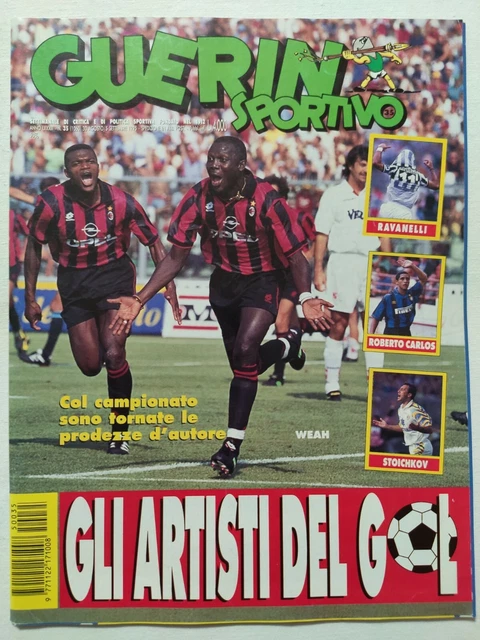 Guerin Sportivo N°16 1995 – Pagliuca, R. Baggio – Magazine Italien