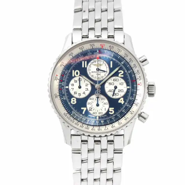 BREITLING Navitimer Airborne A33030 Automatic Blue Dial Mens 90171434