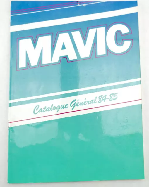 Mavic 1984-85 Catalog SSC Brakes Hubs Disc wheels 850 handlebar stems Rims Tools Mavic 1984-85 Catalog SSC Brakes Hubs Disc wheels 850 handlebar stems Rims Tools