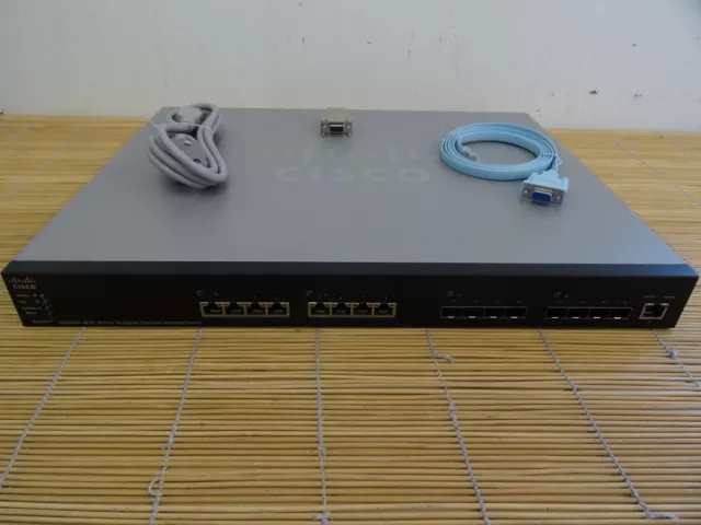 Cisco SG500XG-8F8T-K9 Stackable Managed Switch