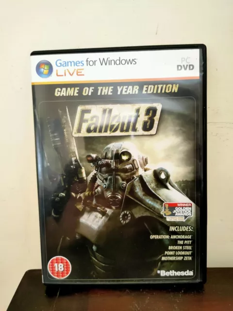 Fallout 3 Game of the Year Edition PC DVD