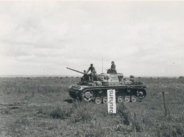 REPRO FOTO PANZER Tank 14. PanzerDivision Wehrmacht (90er Jahre