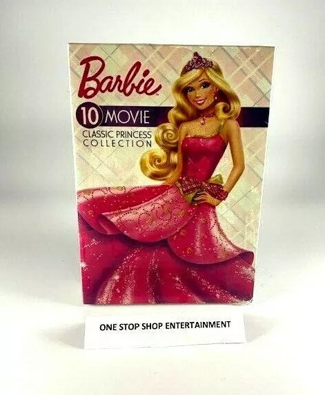 BARBIE PRINCESS 10 Movies Film Complete DVD Box Set Classic Collection New 17.98 PicClick UK