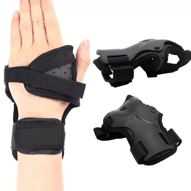 1Pair Skateboard Skating Roller Skate Hand Protective Wrist Guard Support Gloves
